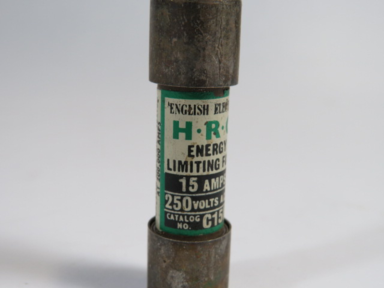 English Electric C15HG HRC Fuse 15A 250VAC USED