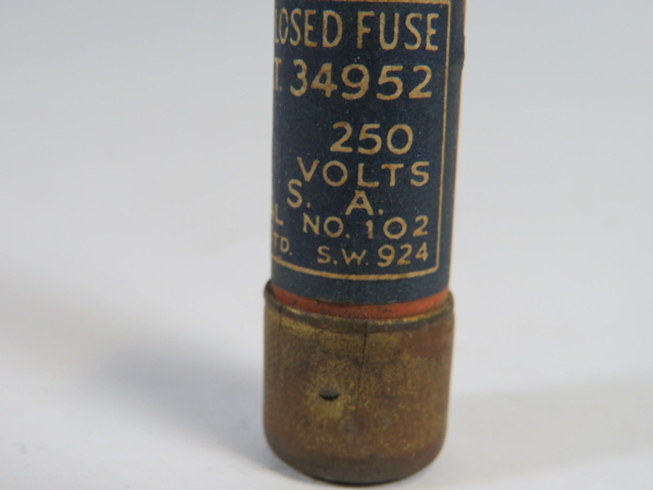 General Electric 34952 Fuse 10A 250V USED