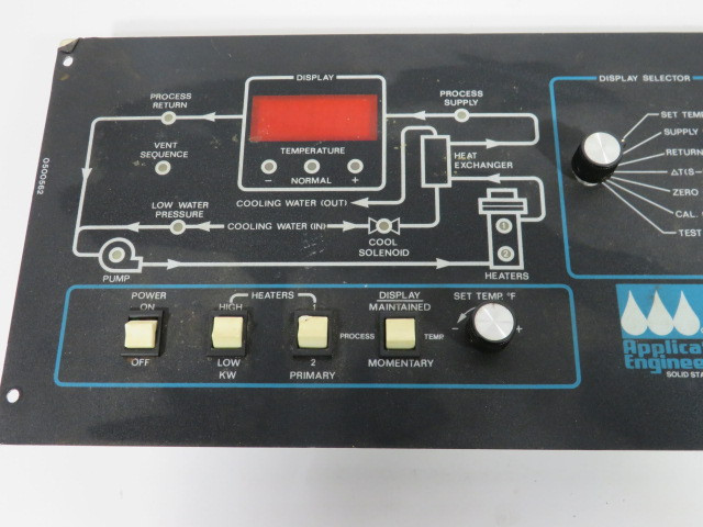 Application Engineering 501499 Solid State Control Panel USED