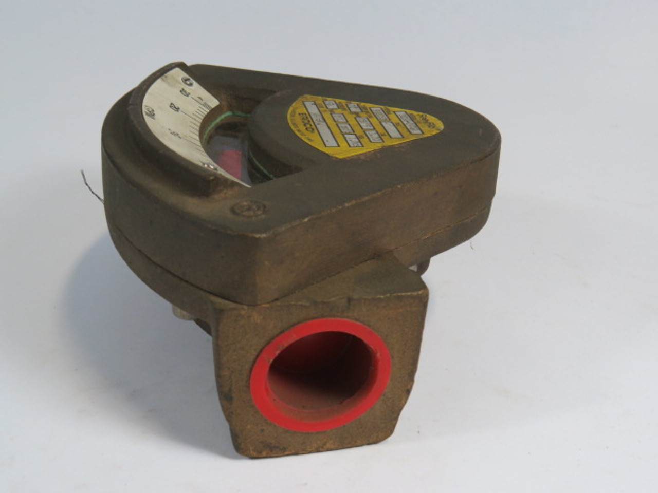 ERDCO 3221-04T0 Flow Meter See-Flo Model for Water USED