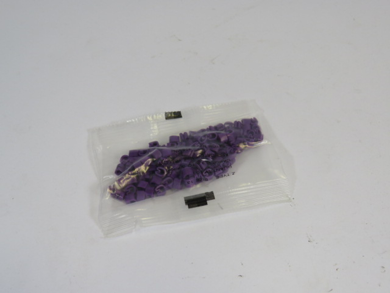 Critchley 06171707 Violet Cable Marker #7 Z13 Straight Cut 100-Pack ! NWB !