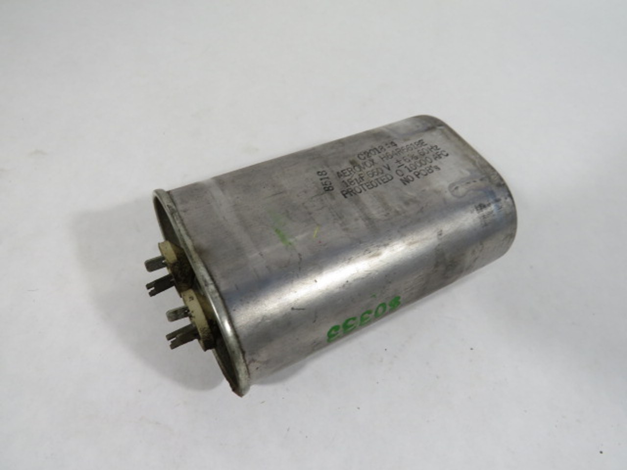 Aerovox H64R6618E Capacitor 18 μF 660V +6% Tolerance 60Hz USED