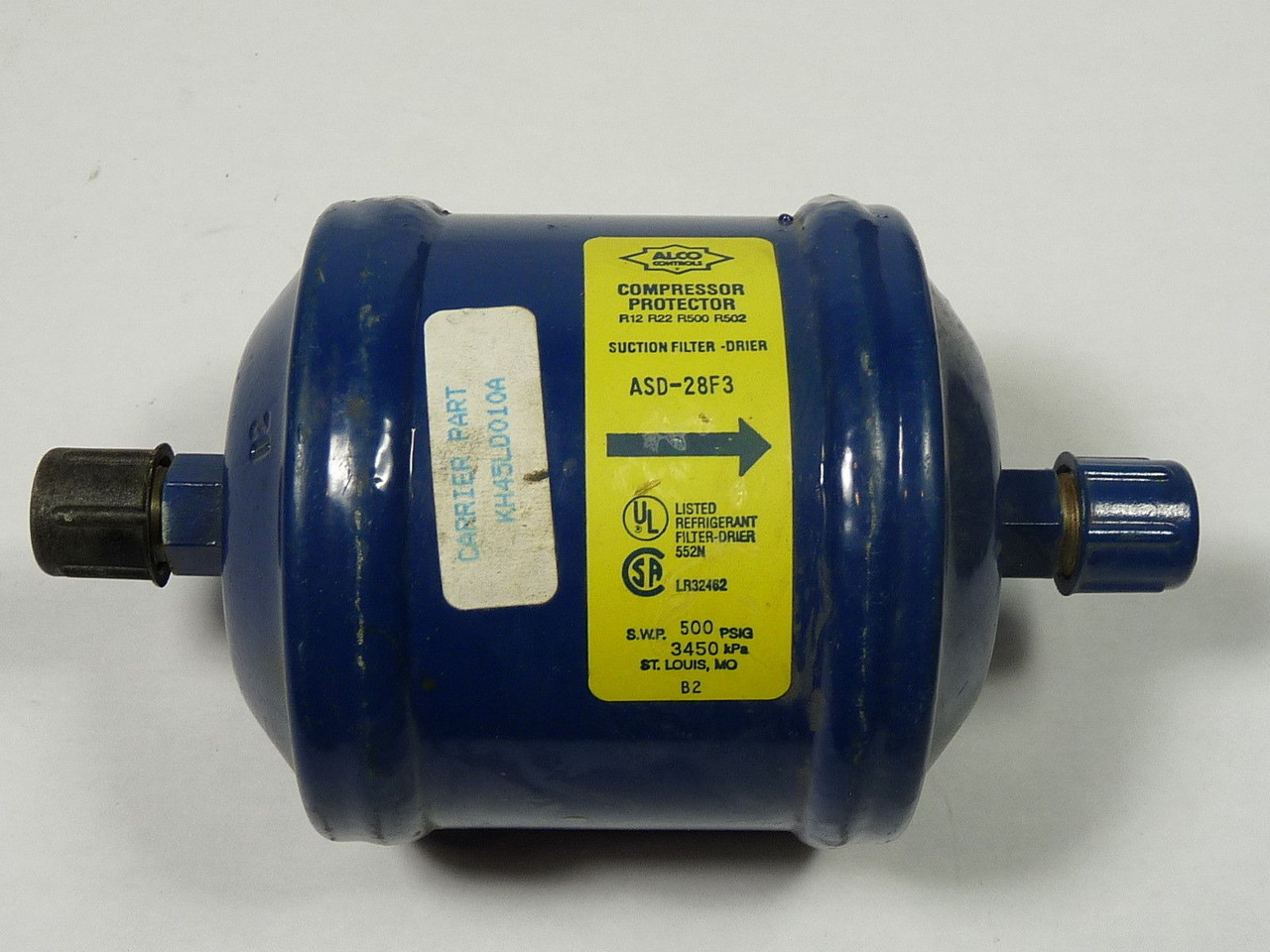 Alco ASD-28F3 Suction Line Filter Drier 3/8 USED