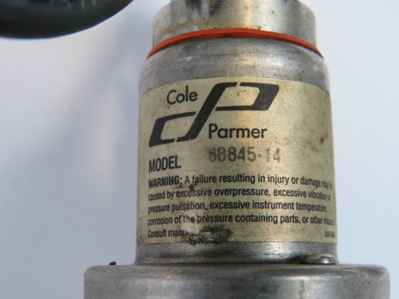Cole-Parmer 68845-14 Industrial Transmitter 100PSIG 10-30VDC 4-20mA USED