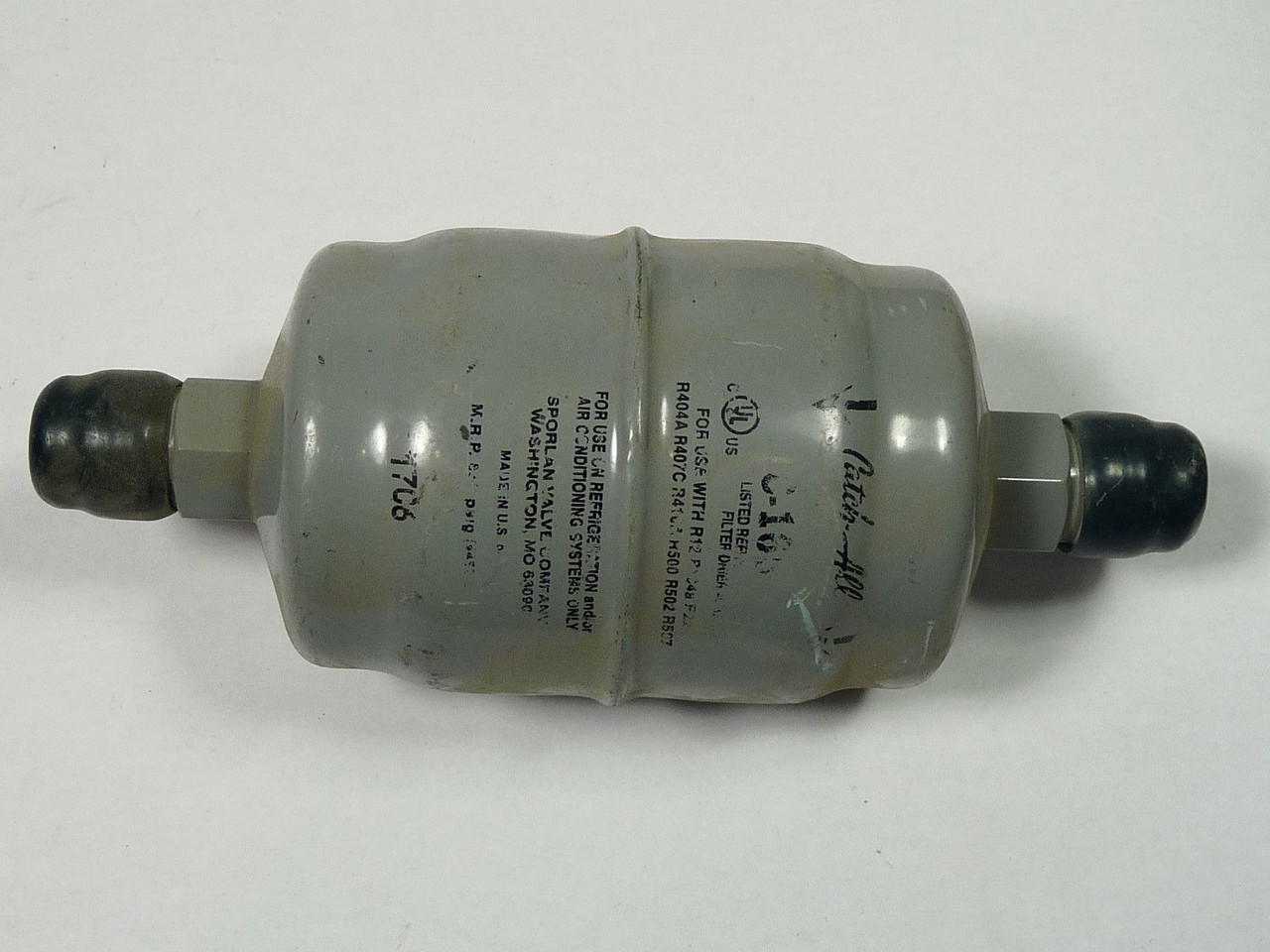 Sporlan C-165 Catch-All Flare Liquid Line Filter Drier 5/8 USED