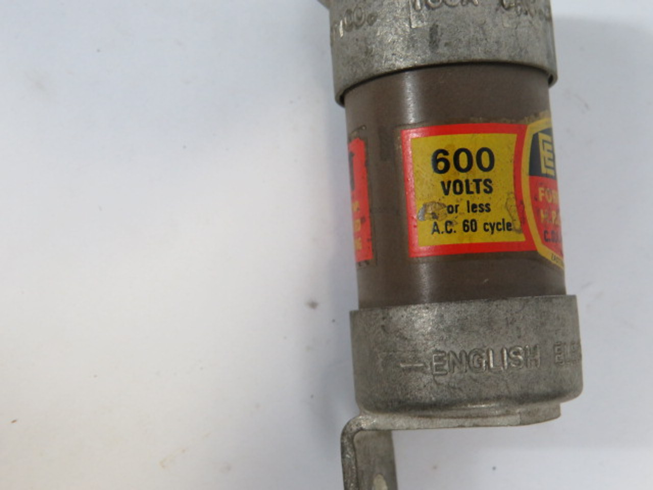 English Electric CCP100 HRC Fuse 100A 600V USED