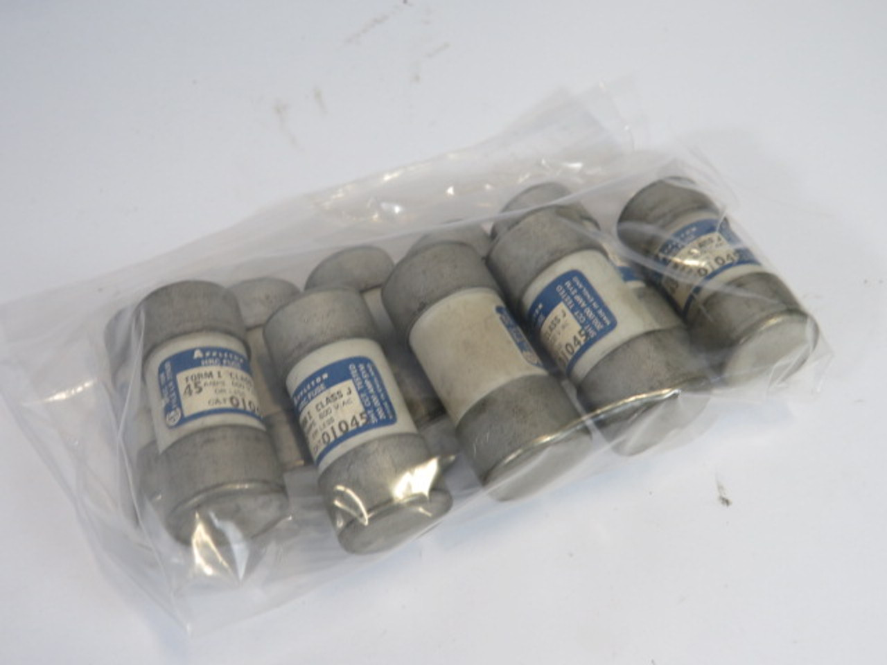 Appleton 01045 HRC Fuse 45A 600V Lot of 10 USED