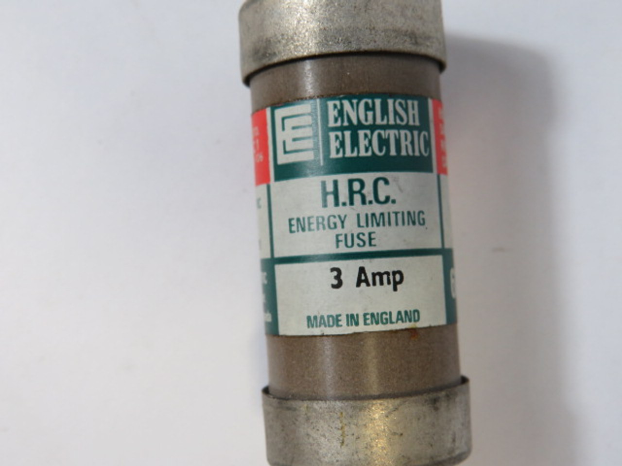 English Electric C3K Energy Limiting Fuse 3A 600V USED