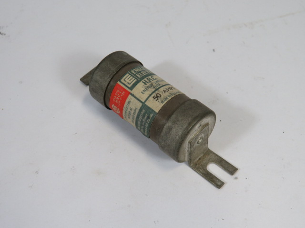 English Electric C50K Energy Limiting Fuse 50A 600V USED