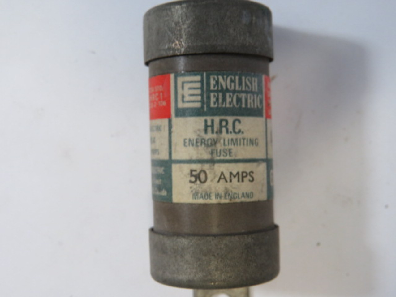 English Electric C50K Energy Limiting Fuse 50A 600V USED