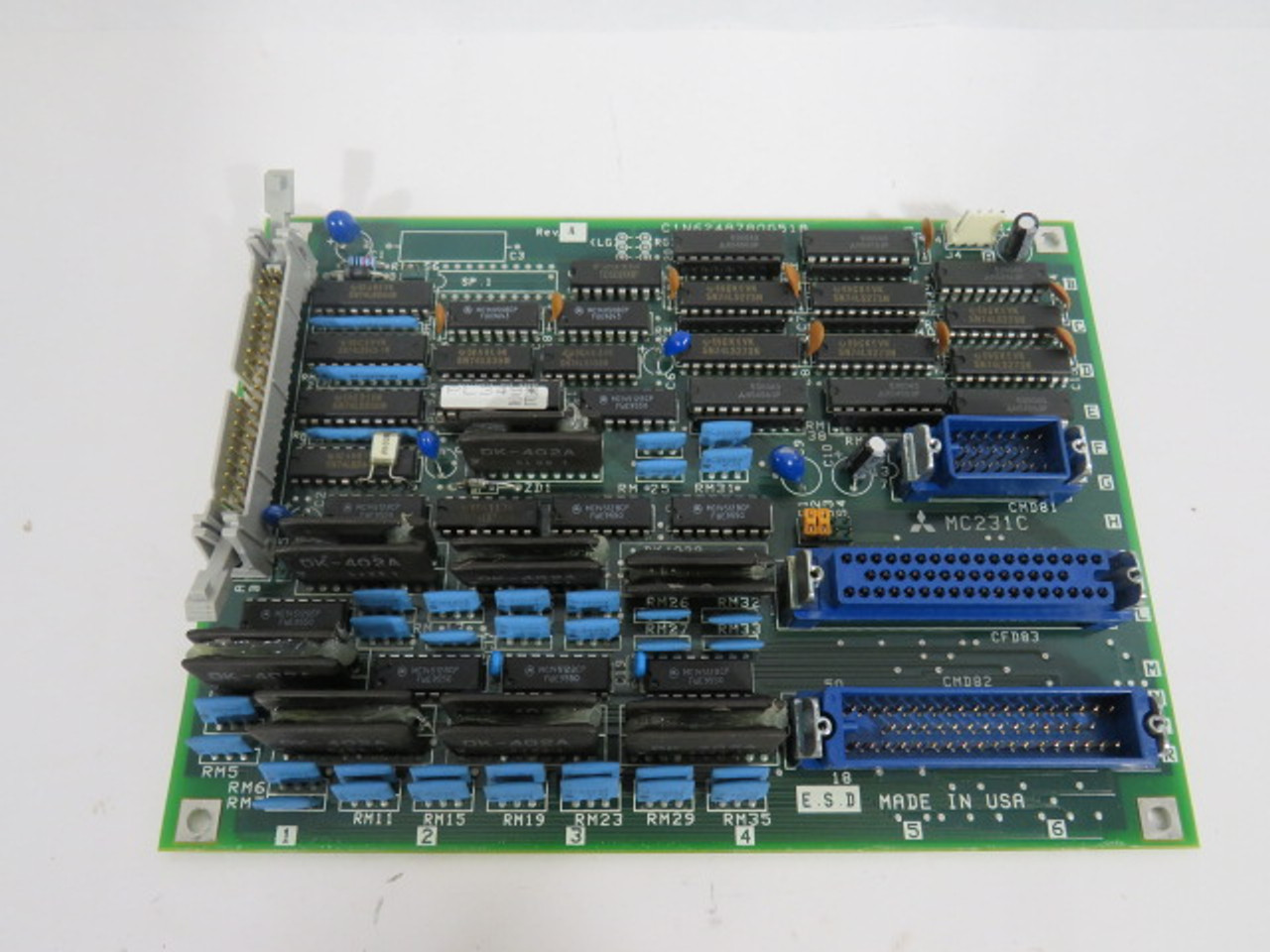 Mitsubishi C1N624A780G51A Rev. A Circuit Board USED