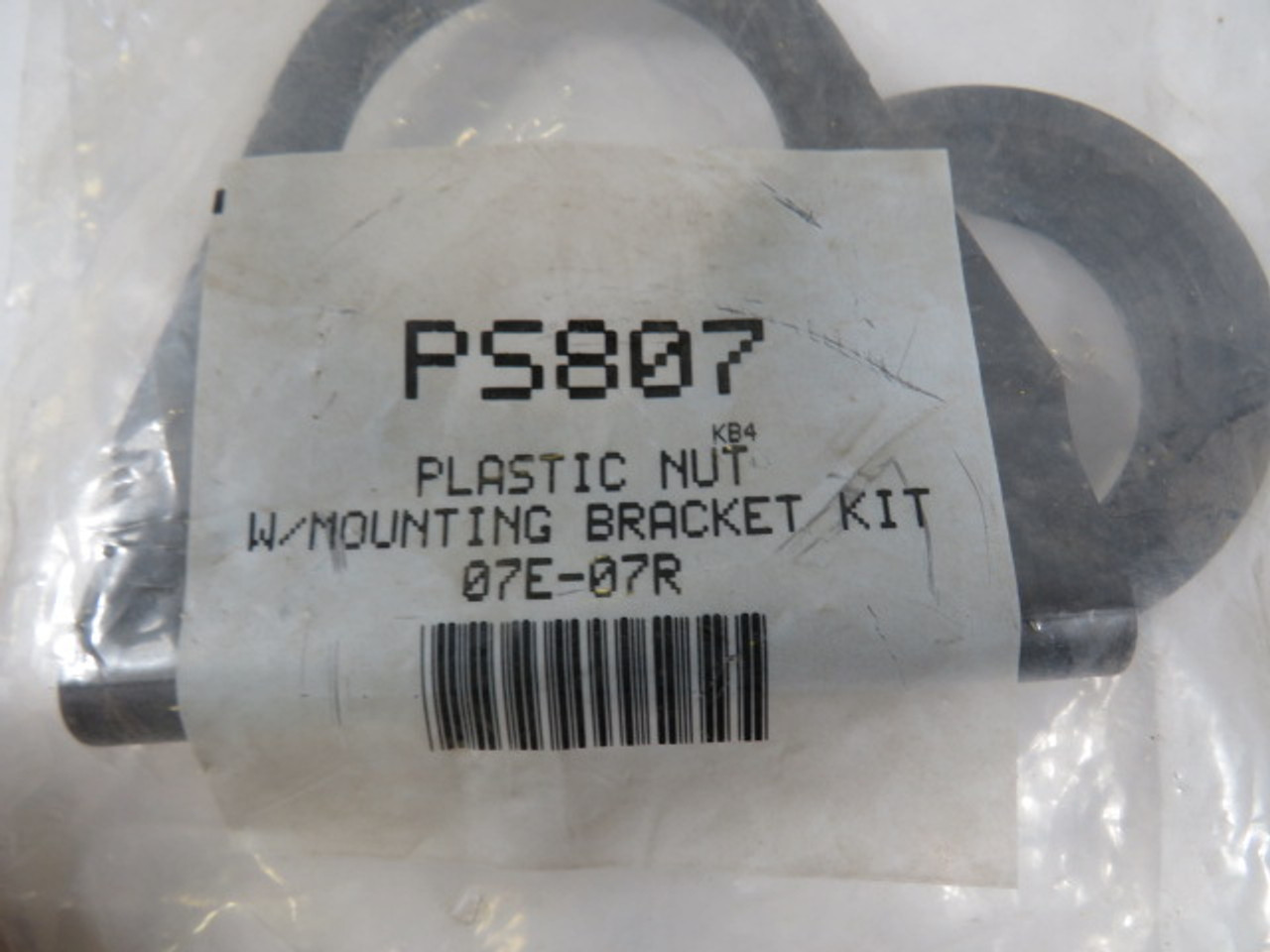 Parker PS807 Plastic Nut W/ Mounting Bracket Kit ! NWB !