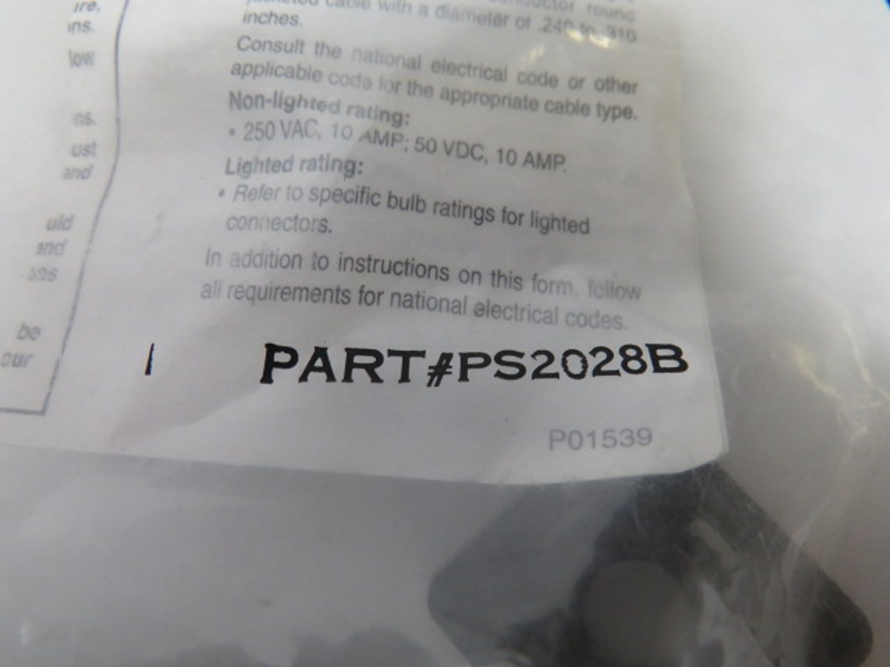 Parker PS2028B 30mm Electrical Connector N/LT ! NWB !