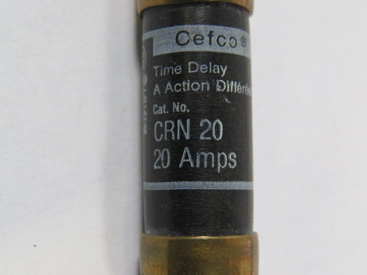 Cefco CRN-20 Time Delay Fuse 20A 250VAC USED