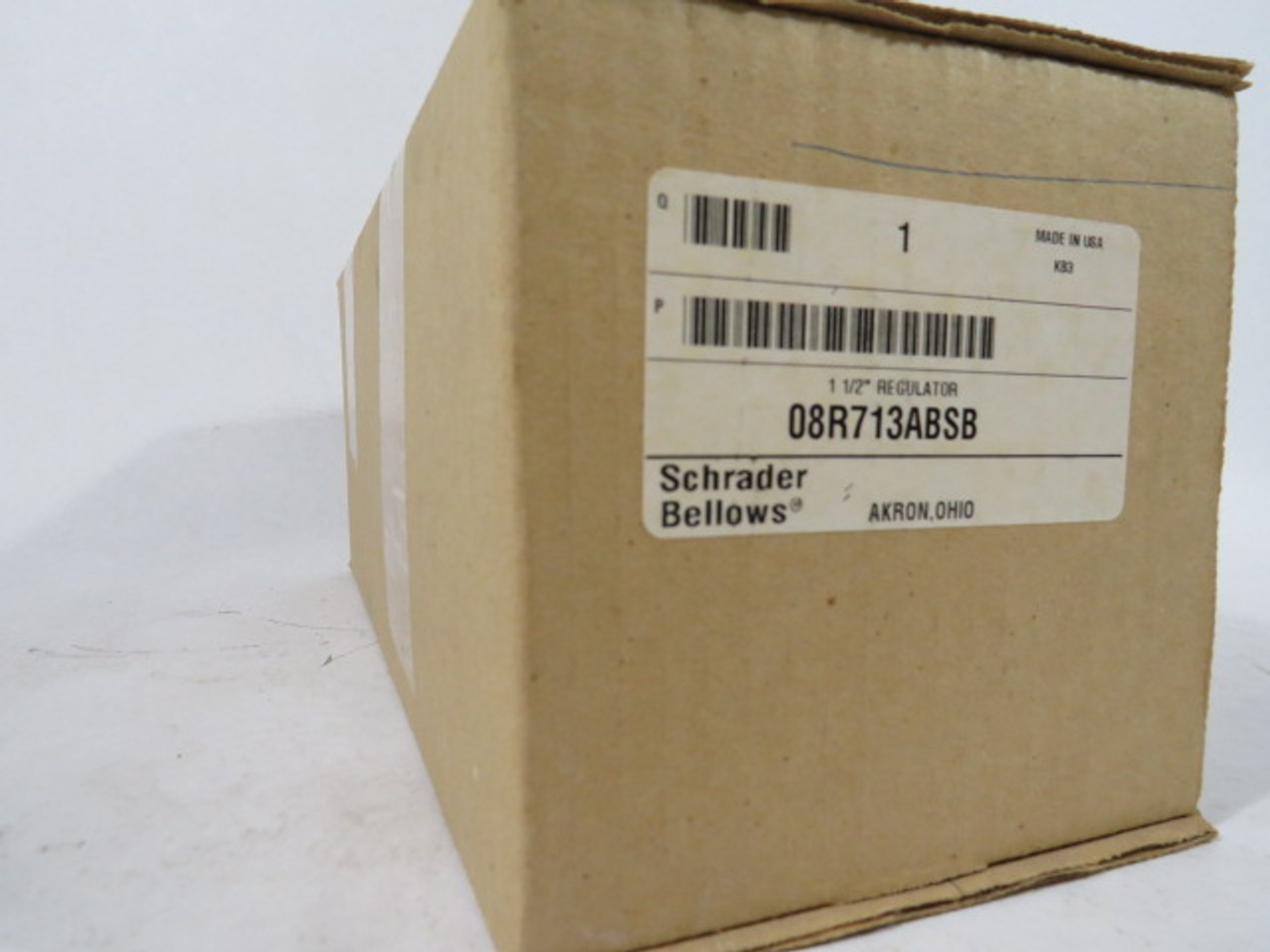 Schrader Bellows 08R713ABSB Regulator 1-1/2" Ports ! NEW !