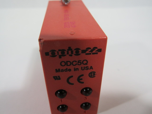 Opto 22 ODC5Q 4 Channel DC Output Module 5-60VDC 3A *Cracked Corner* ! NEW !