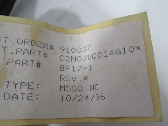 Mitsubishi BF17-1G10 Communication Cable w/34P Connector 3.5Ft USED