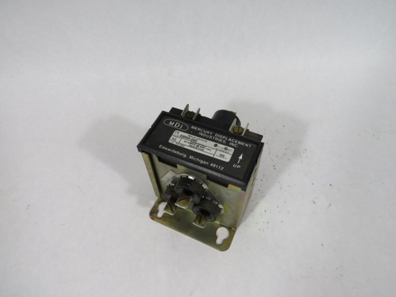 MDI 330NO-24D Mercury Contactor 24VDC N/O 30A@600VAC Per Pole USED