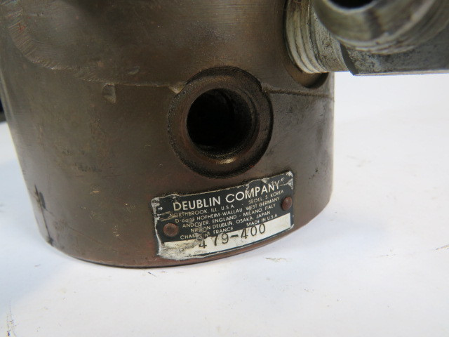 Deublin 479-400 4-Channel Custom Slip Ring USED