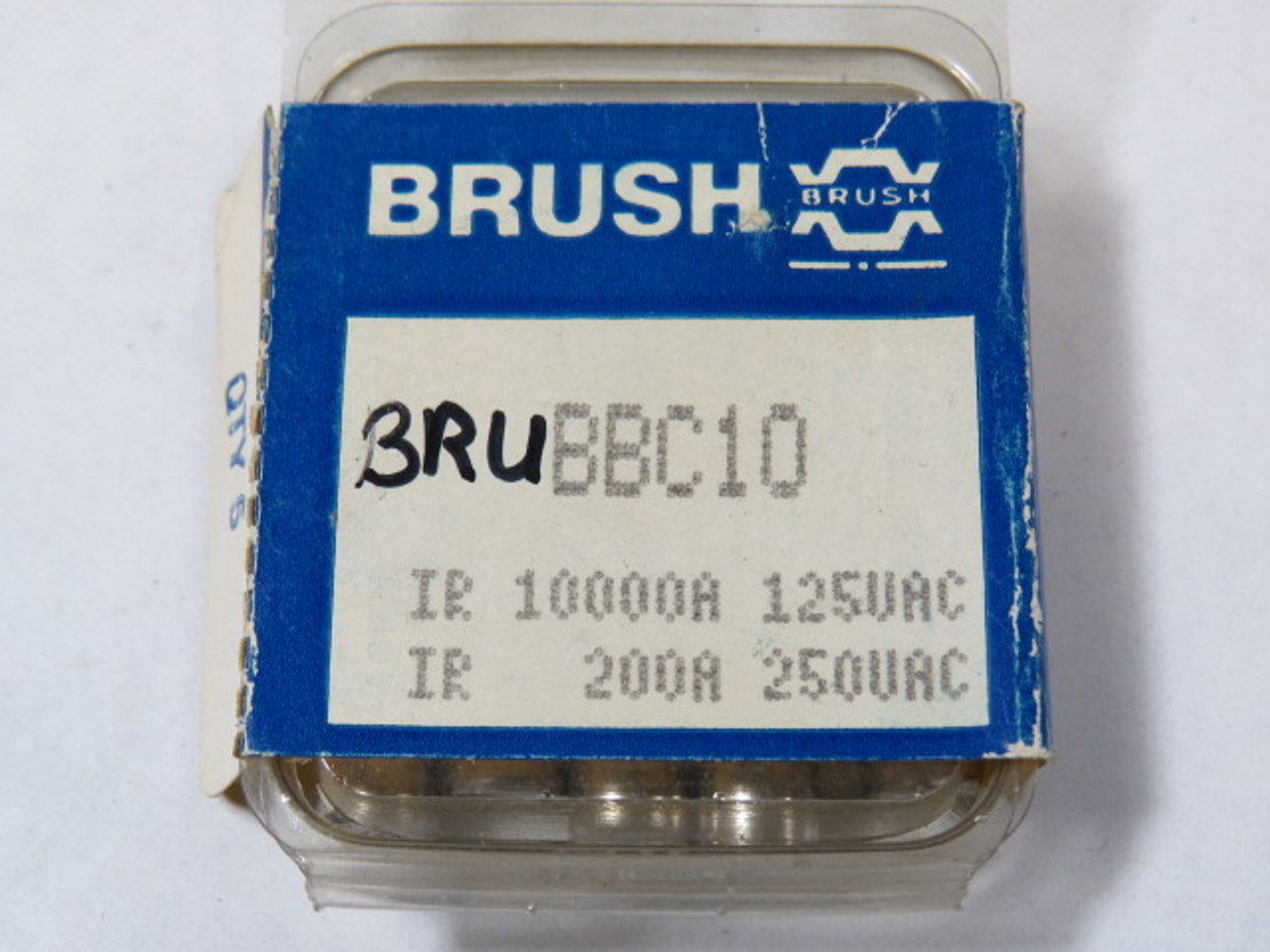 Brush BBC10 Ceramic Fuse 10A 250V Pack of 5 ! NEW !