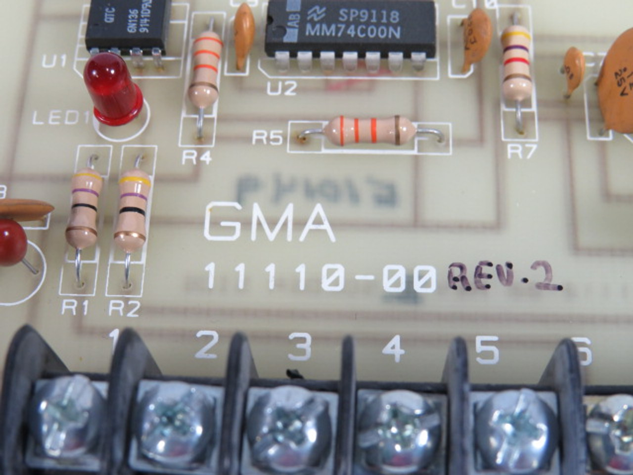 GMA 11110-00 PC Board USED
