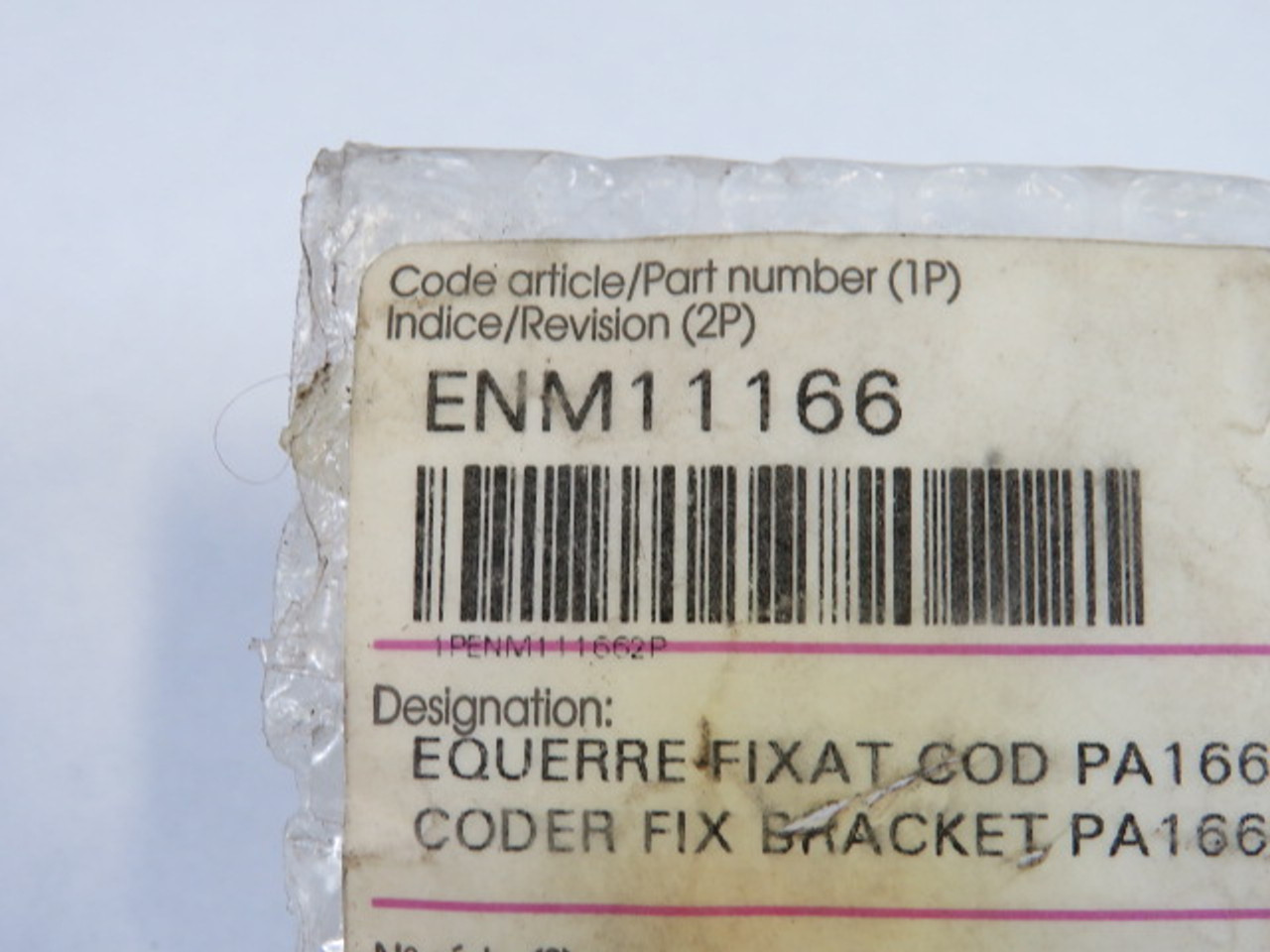 Imaje ENM11166 Coder Fix Bracket ! NEW !