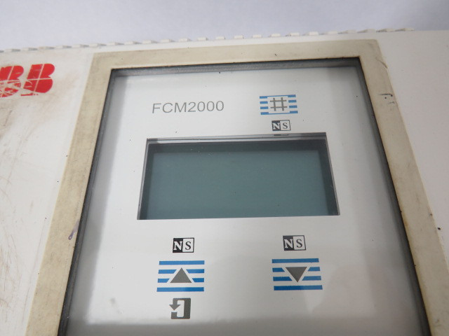 ABB ME21T3AA1GEC FCM2000-ME2 Mass Flow Meter Control Panel 115-230V USED