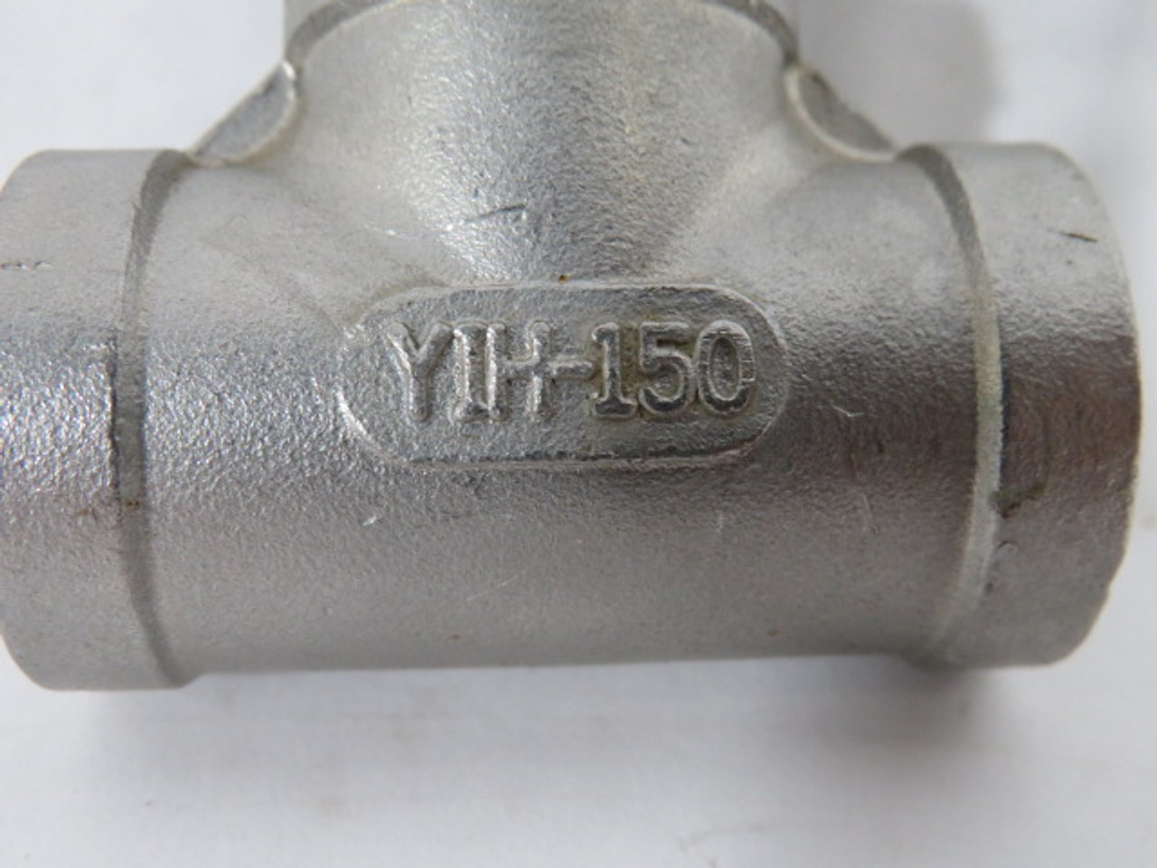 Generic YIH-150 Stainless Steel Tee Fitting .070" Port USED