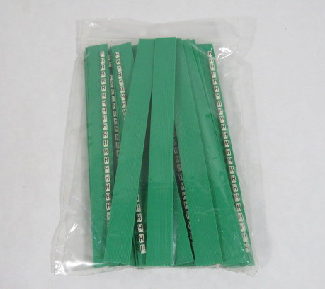 Grafoplast 117MHHBW Trasp Wire Marker "H" Approx 20/Strip Lot of 27  NOP