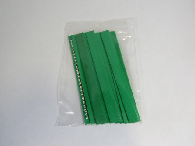 Grafoplast 117MMMBW Trasp Wire Marker "M" Approx 20/Strip Lot of 17 NOP