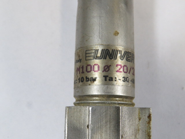 Univer M100-20/20 Pneumatic Cylinder 10bar -30 +80C USED