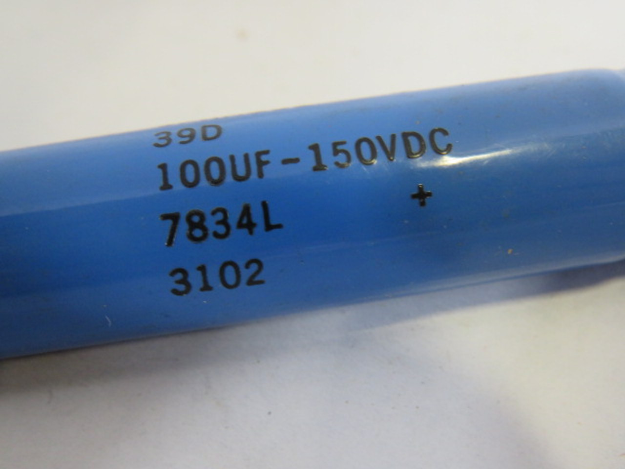 Sprague 39D-100 7834L 3102 Aluminum Capacitor 100uf 150VDC ! NOP !