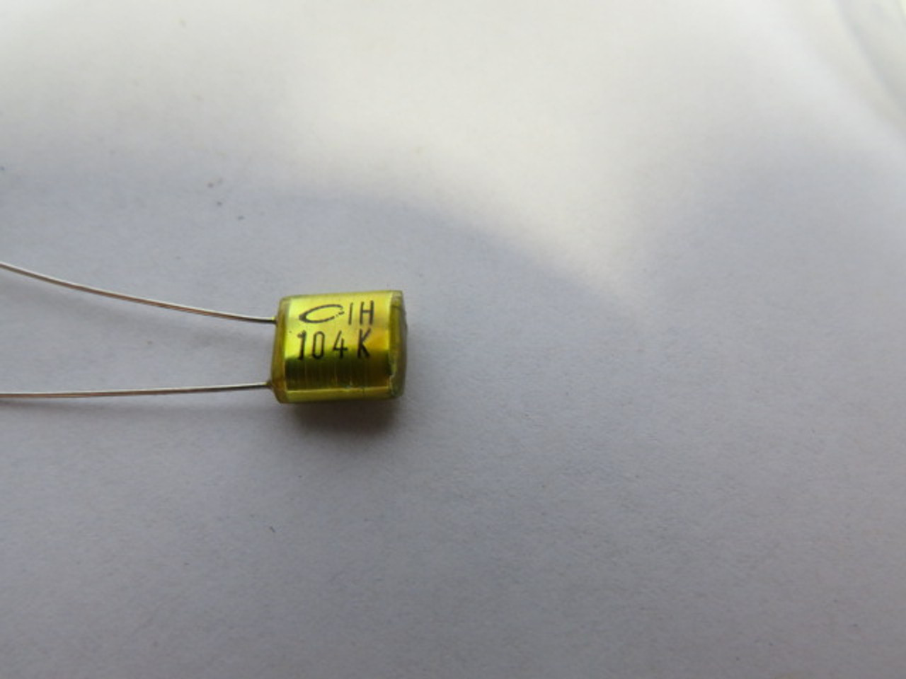 Nichicon QYX1H104KTP Polyester Capacitor .1MFD 50VDC 104K Lot of 29 ! NOP !