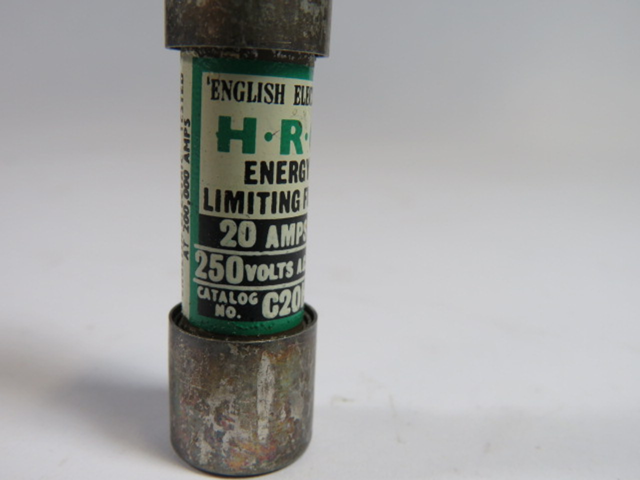 English Electric C20HG HRC Fuse 20A 250VAC Lot of 10 USED