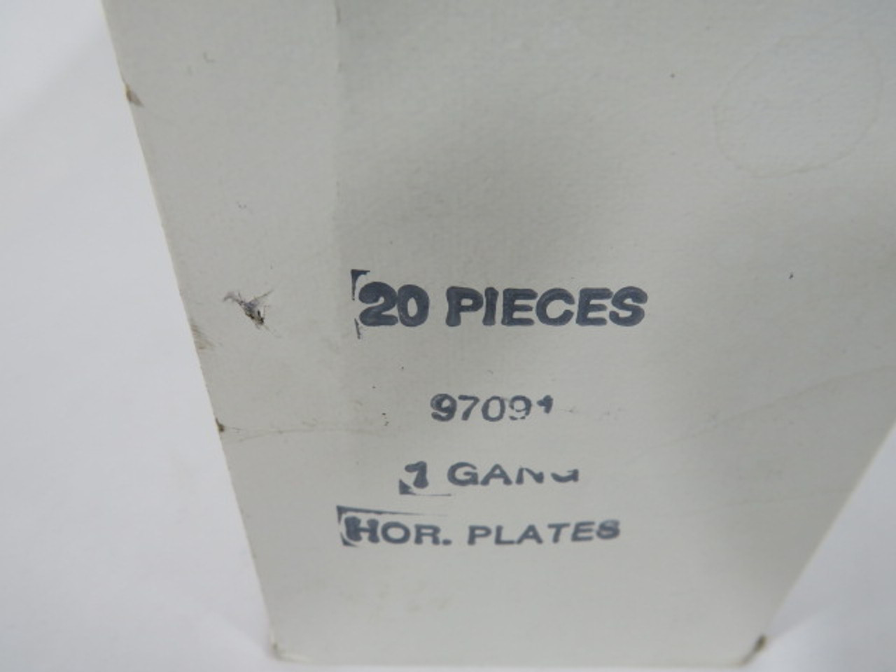 Mulberry 97091 Wall Plate 1-Gang Stainless Steel 1-3/8" 20-Pack ! NEW !
