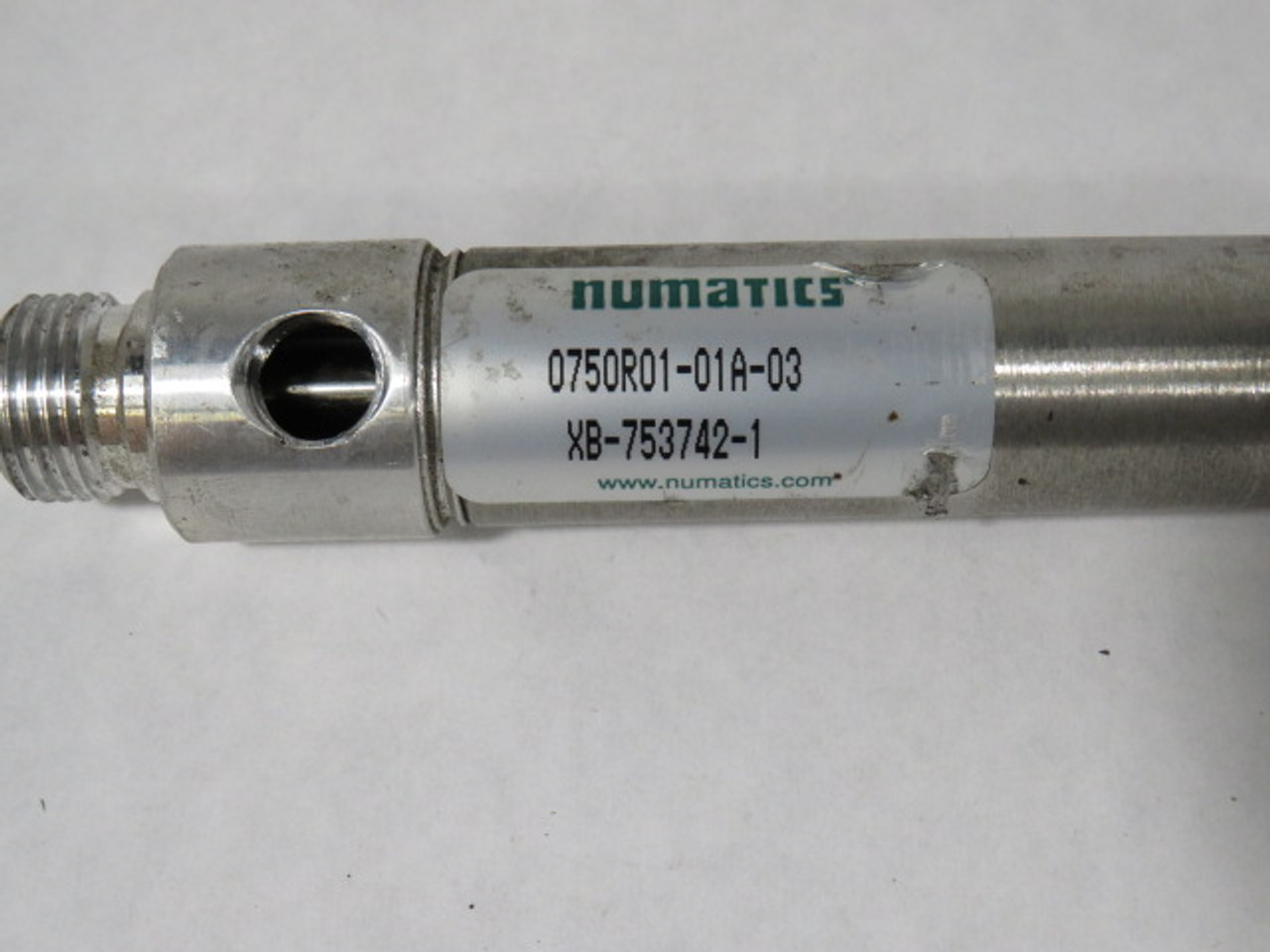Numatics 0750R01-01A-03 3/4" Spring Return Air Cylinder USED