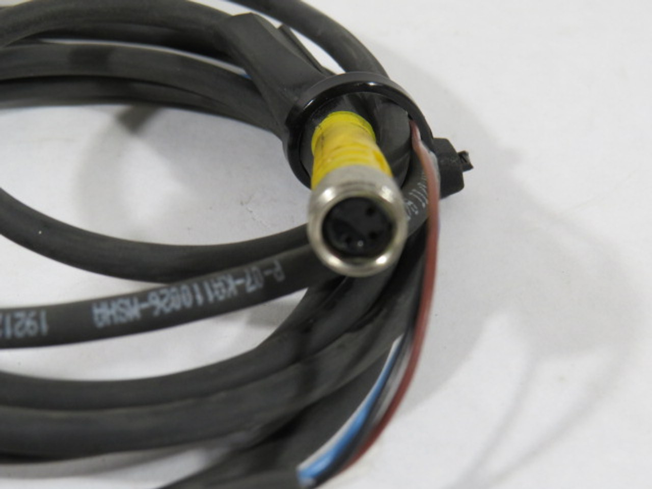 Turck PKG 3M-5 24AWG x 3 Cond M8 Receptacle 3 Position Sensor Cable 75" USED