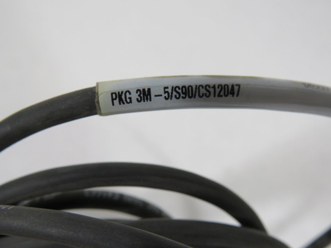 Turck PKG 3M-5 24AWG x 3 Cond M8 Receptacle 3 Position Sensor Cable 75" USED