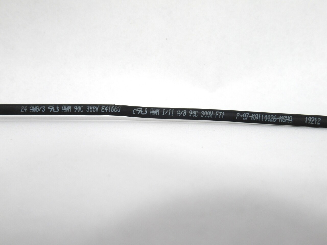 Turck PKG-3M-5/S90/CS12047 24AWG 3P Sensor Cable 75" USED