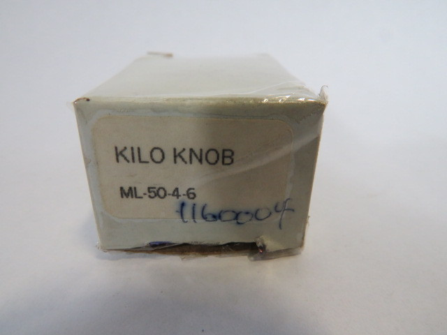 Kilo ML-50-4-6 Smooth Knob .125" Shaft w/Dot on Top ! NEW !