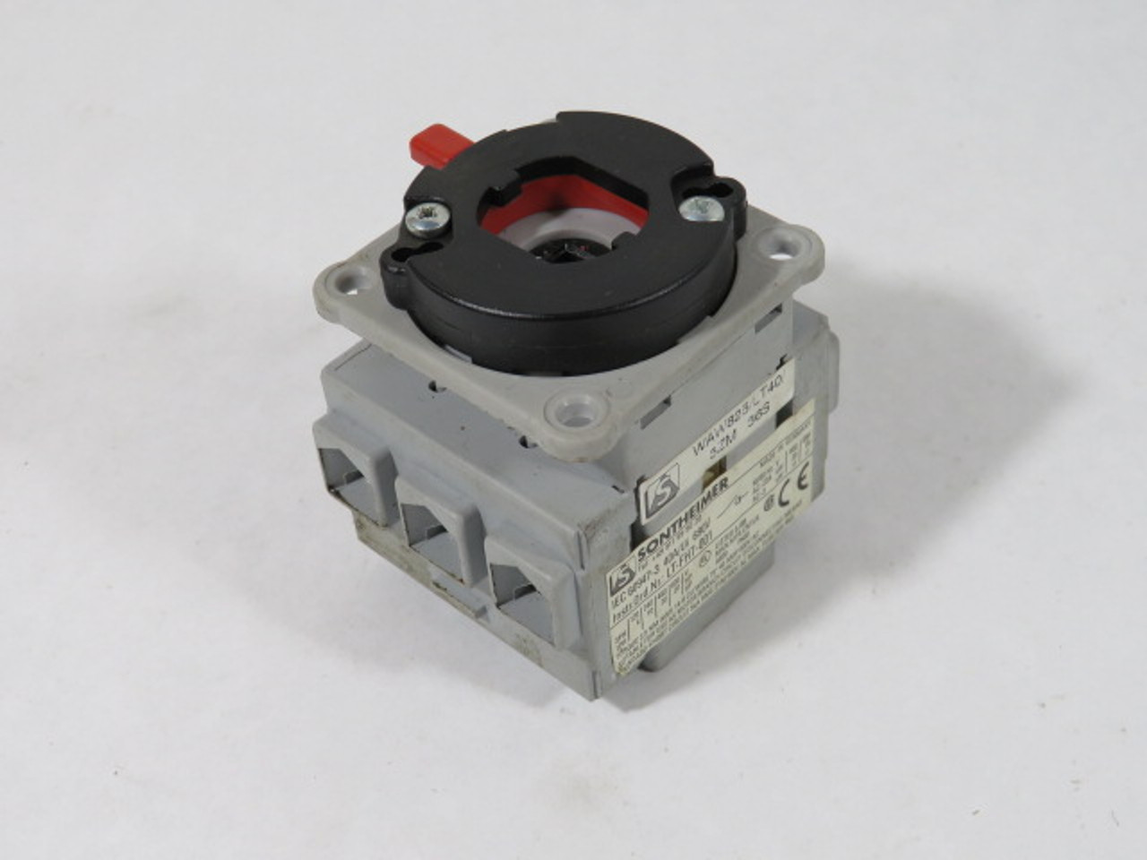Sontheimer WAW825/LT40/3ZM Selector Switch 690V 40A NO HANDLE USED