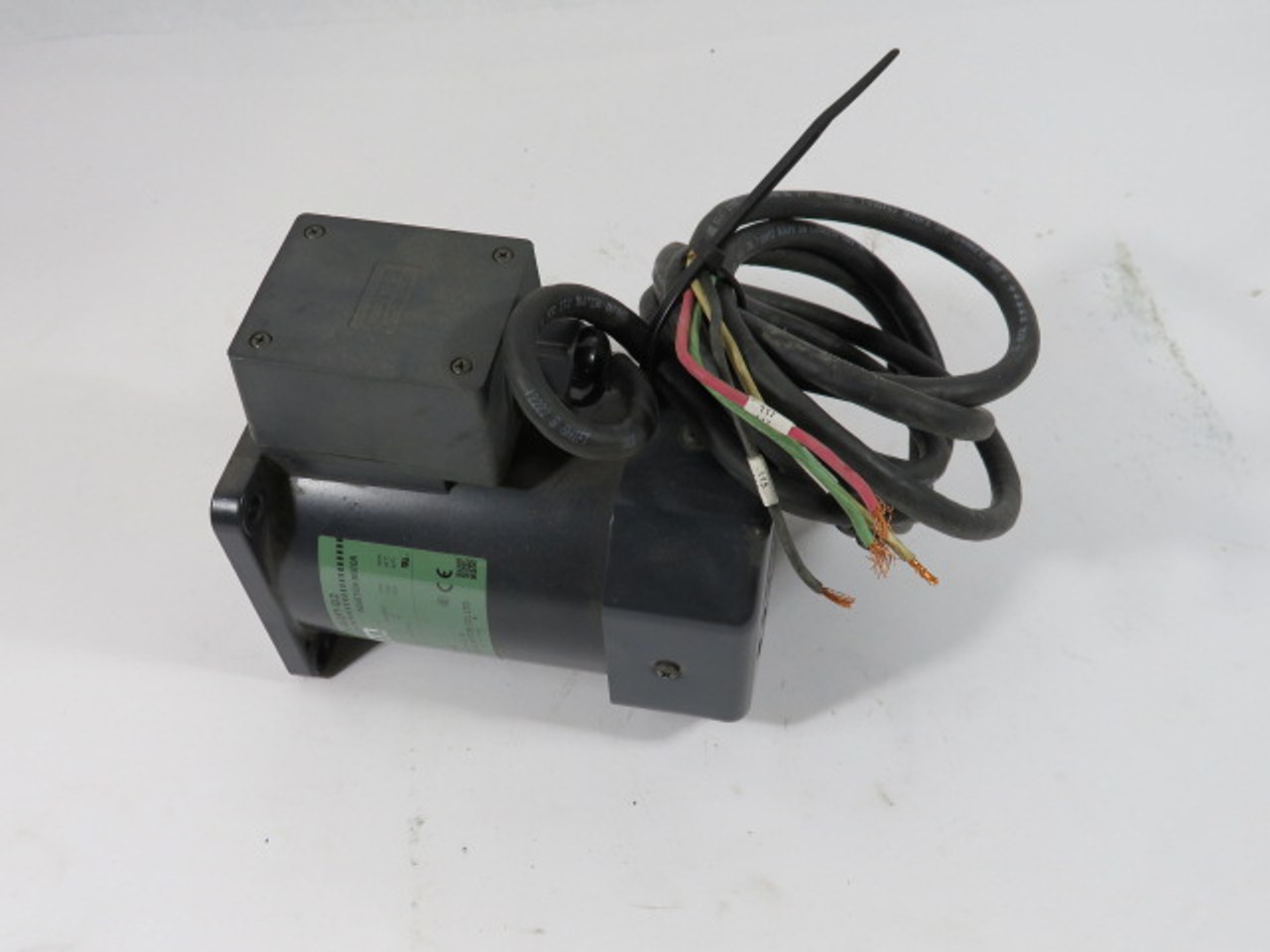 Oriental Induction Motor 200W 1500RPM 110/115VAC 3.0A 60Hz NO GEARHEAD USED