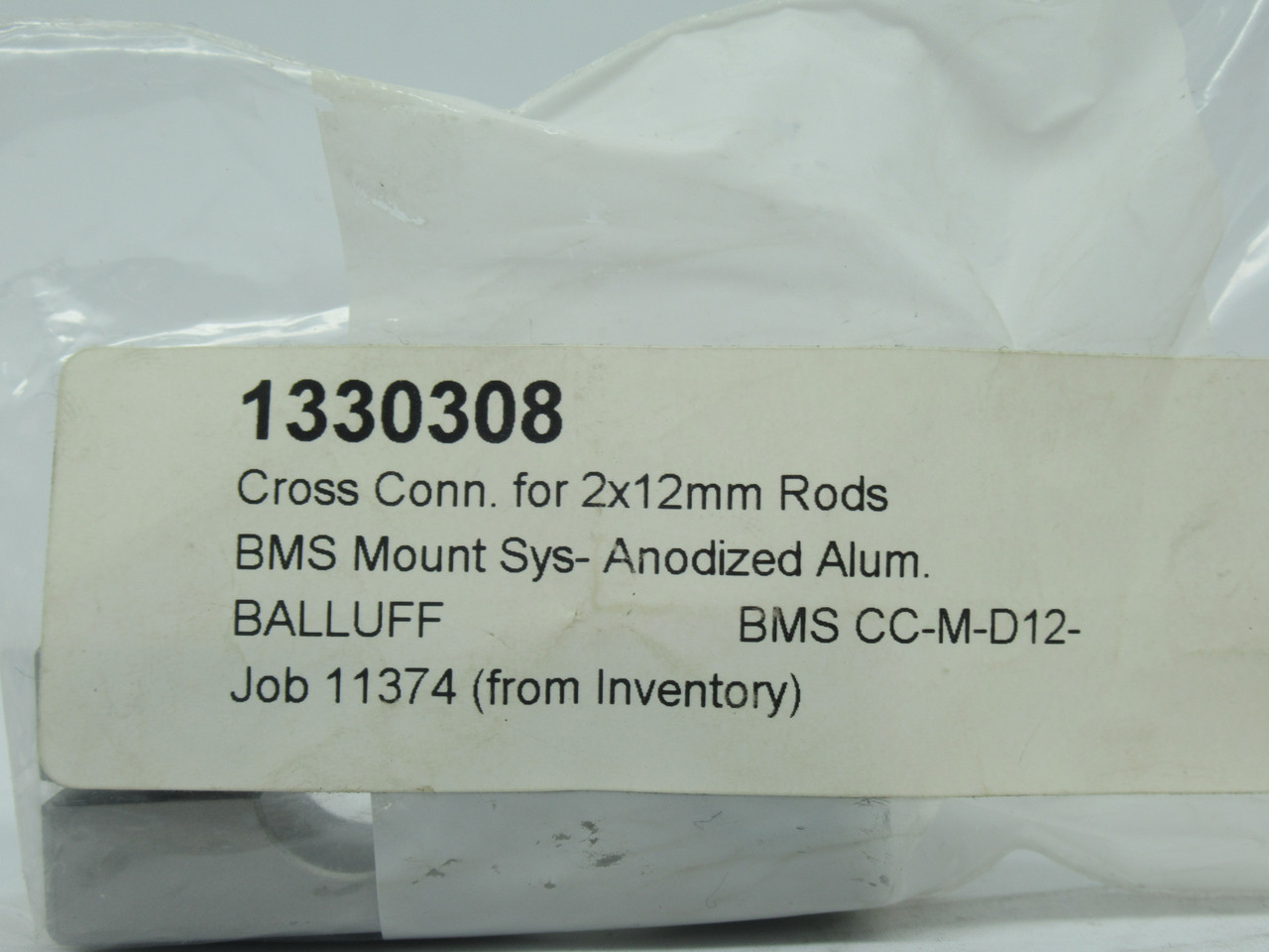 Balluff BMS-CC-M-D12-B-00 Connecting Element for 2 Rods 2x12mm ! NOP !