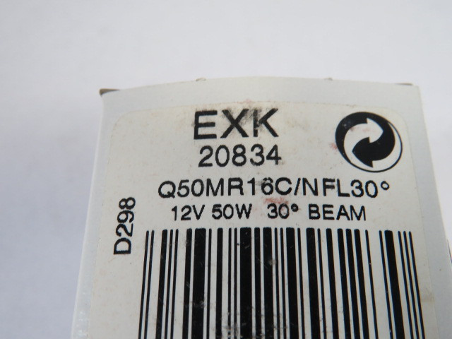 General Electric Q50MR16C/NFL30 Lamp 12V 50W NEW