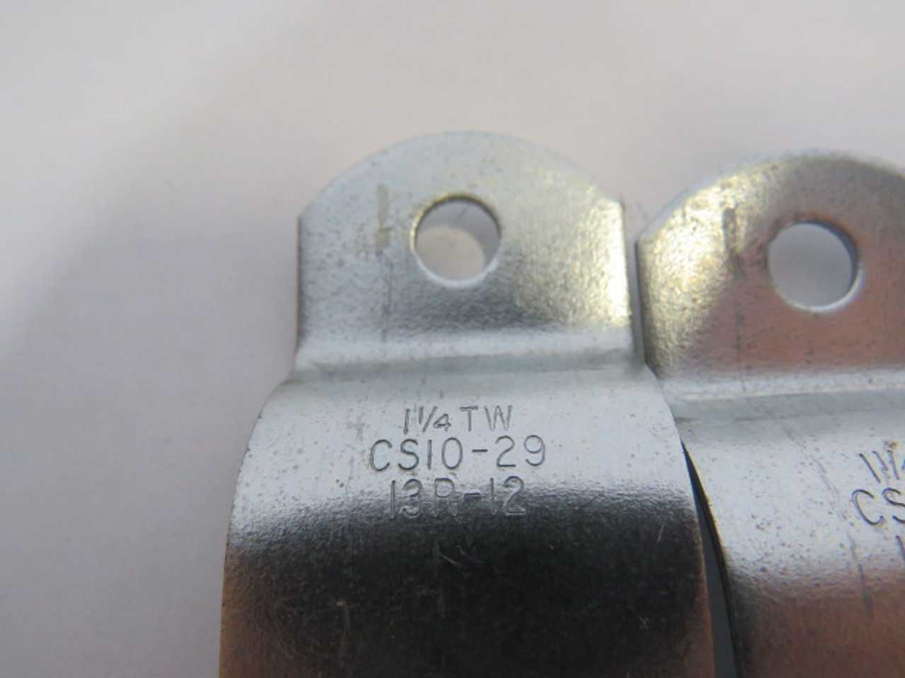 Generic CS10-29 1-1/4"TW Galvanized Steel Strut Clamp No Screw Lot of 23 ! NOP !