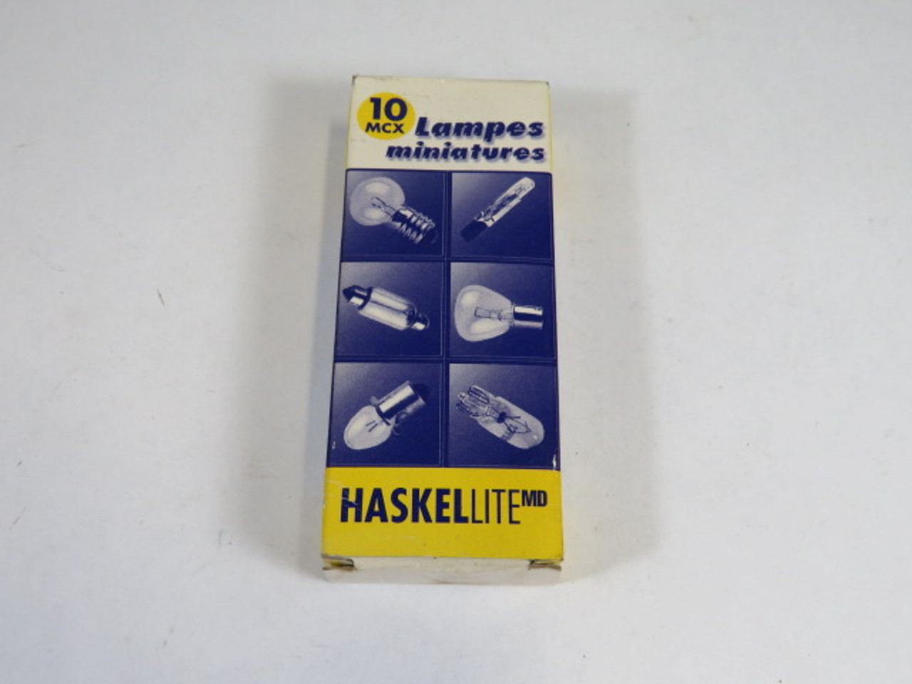 Haskellite SP-106 Miniature Indicator Lamp 130V 4W 0.03A 10 Pack ! NEW !