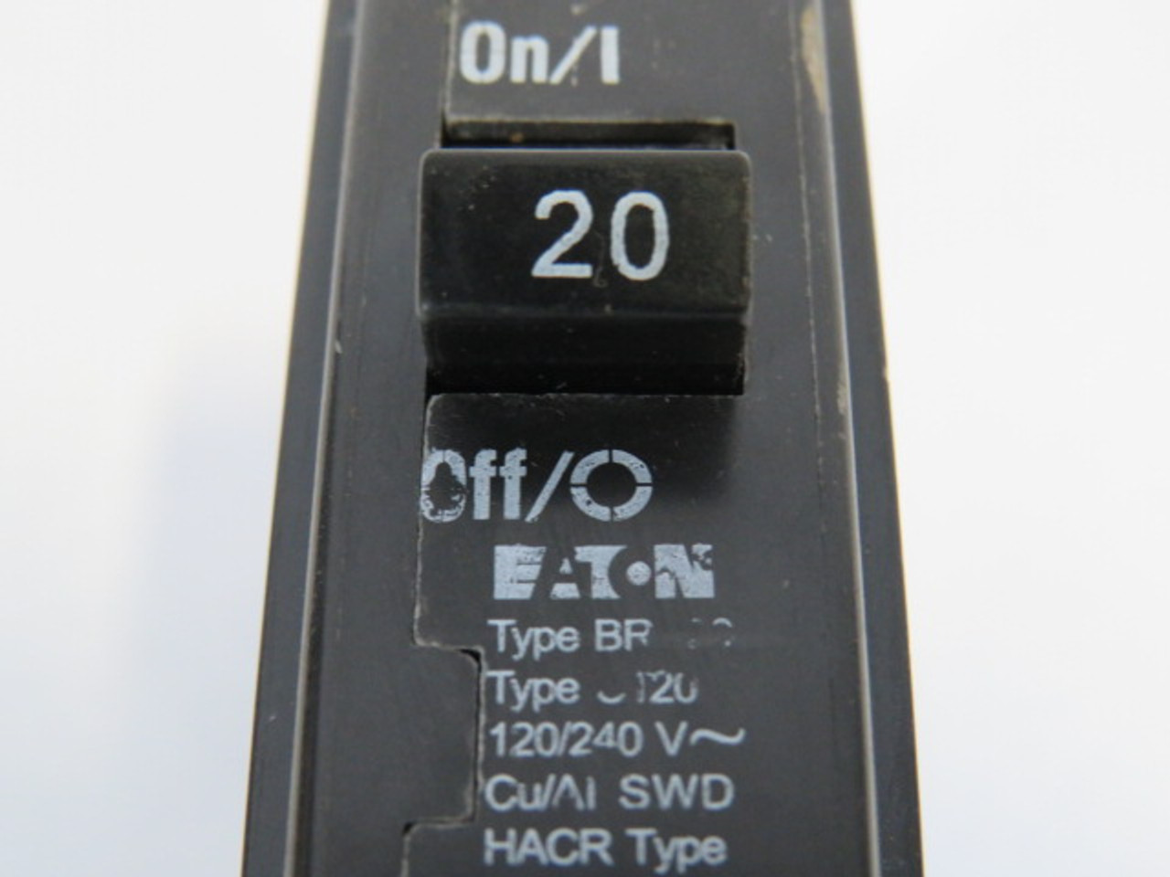 Eaton BR120 Circuit Breaker 20A 120/240V 1-Pole USED