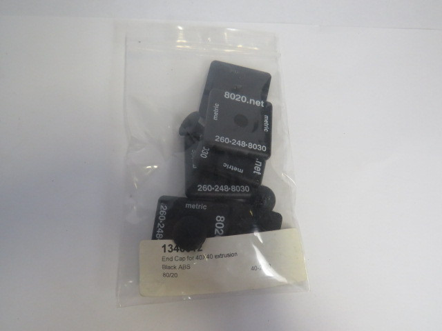 8020.net 40-2030 Black End Cap for 40x40 Extrusion Framing Lot of 11 ! NOP !