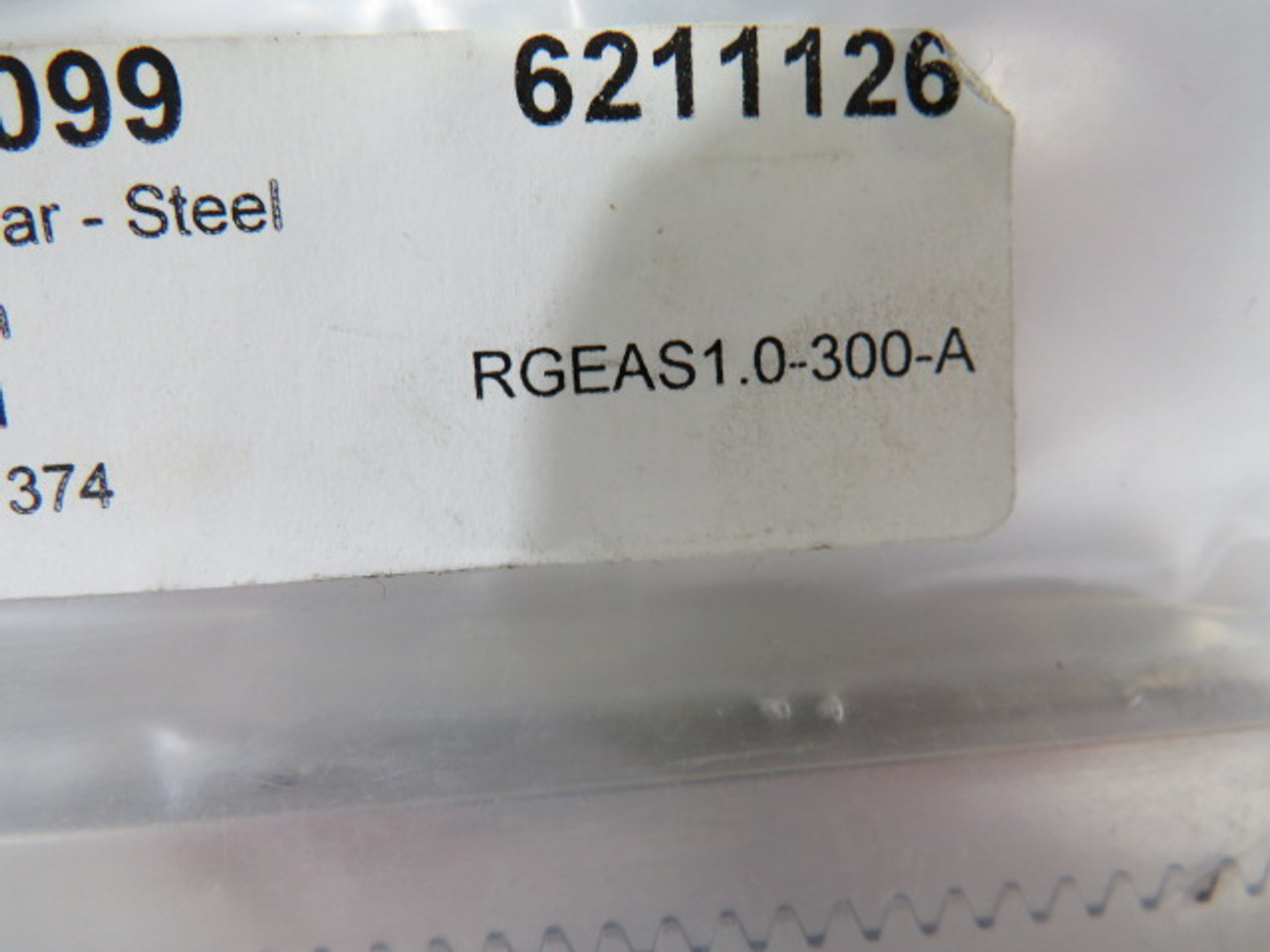 Misumi RGEAS1.0-300-A SS Rack Gear 1"P 298.45mmLx10mmH 95T Lot of 2 ! NOP !