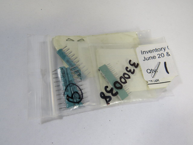 CTS 770101103 Resistor Network/Array 9 RES 10K Ohm 10Pin Lot of 3 NOP